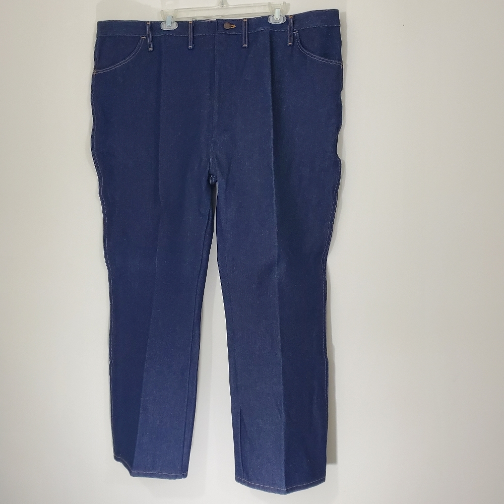 Rustler Boot Jean Heavyweight Denim Pre-Shrunk, Size 48x30